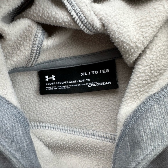 Under Armour Women’s Gray Hoodie Sweater - Picture 3 of 6